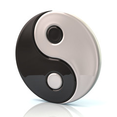 Ying yang symbol of harmony