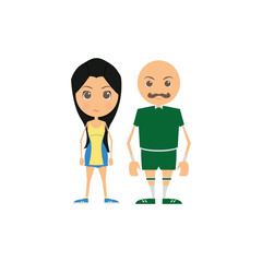 Fototapeta premium Sport players