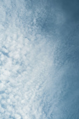 blue sky background with white clouds
