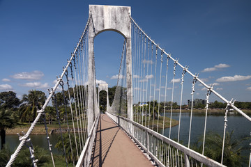 Suspension Bridge in Udon Thani Park