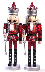 A pair of nut cracker (isolated)