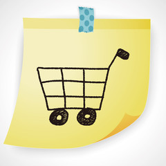 doodle shopping cart