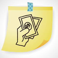 money doodle drawing