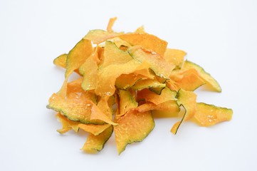 Naklejka premium Fried pumpkin