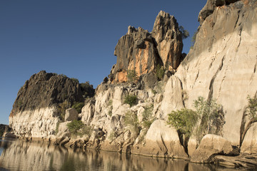 The Fitzroy river at Geiki gorge in the Kimbley ranges of North Western Australia