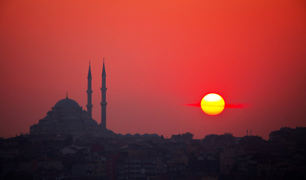Istanbul sunset