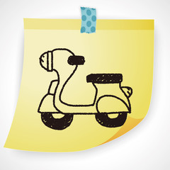 Doodle Motorbike