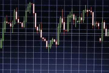 Trading business concept in color