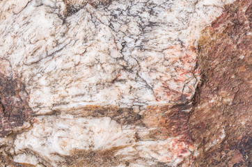 Closeup surface of big rock for decoration in the garden texture background