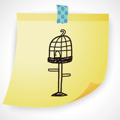doodle birdcage