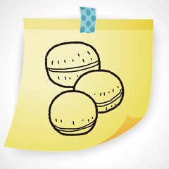 macaron doodle