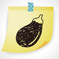 Eggplant doodle