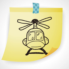 Helicopter doodle