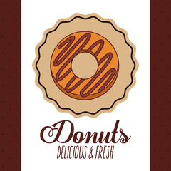 delicious donuts design 