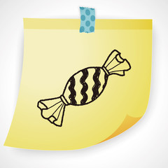 candy doodle drawing