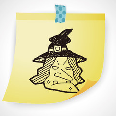 witch hat doodle