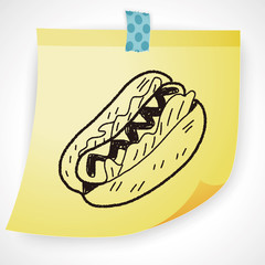 Doodle Hot Dog