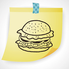 Doodle Hamburger