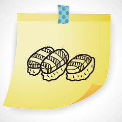 sushi doodle