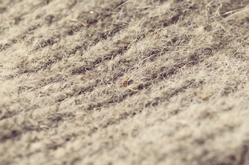 wool fabric macro
