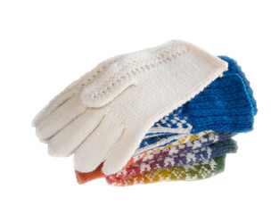 Pile of knitted things