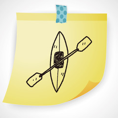 canoe doodle