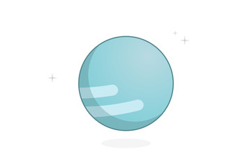 Uranus vector illustration