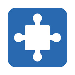 Obraz premium Puzzle icon