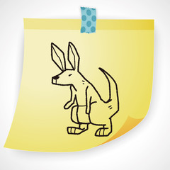 rabbit doodle