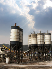 Sand processing plant