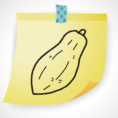 papaya doodle