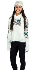 Attractive woman posing for camera