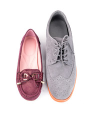 Close-up fashion shoes