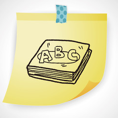 abc book doodle
