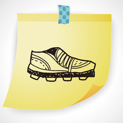 sport shoe doodle