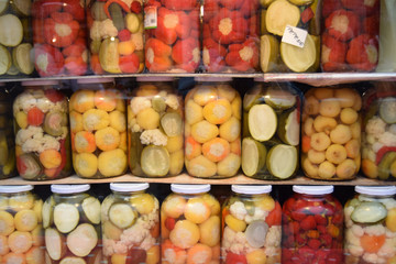 Christmas assorted pickles