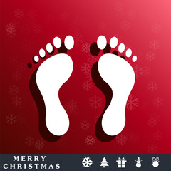 foot print icon