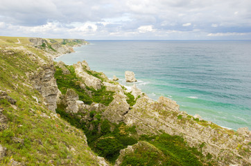 Seashore.Tarhankut,,Dzhangul. Crimea