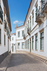 Fototapeta na wymiar Street in Faro, Algarve, Portugal.