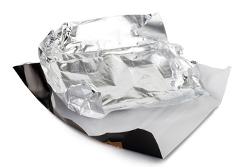 packaging of a chocolate bar