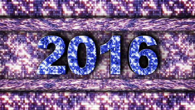 2016 in Disco Dance DoorGate, Loop, 4k