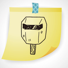 welding mask  doodle