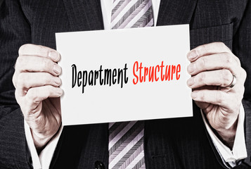 Department Structure Concept.