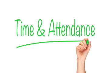 Time & Attendance Concept.