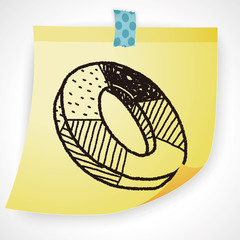 infographic chart doodle drawing