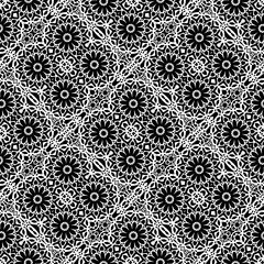 Kaleidoscopic mosaic seamless texture