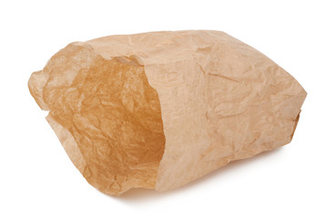 Open paper bag