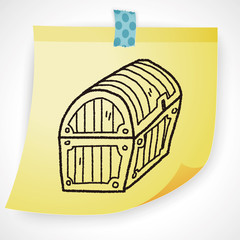 treasure chest doodle
