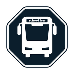 School bus icon