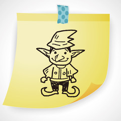 elf doodle
